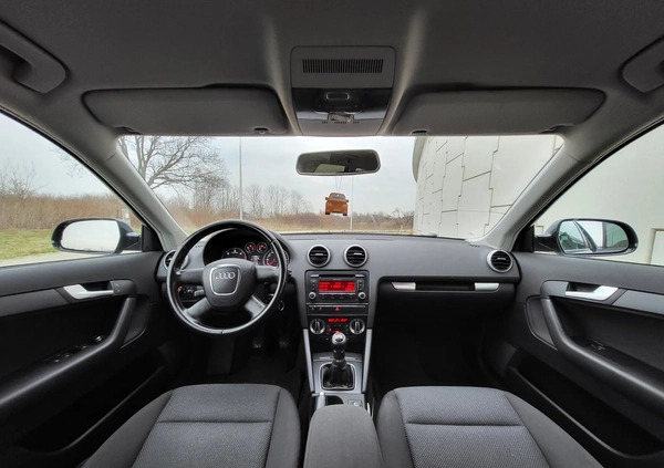Audi A3 cena 31400 przebieg: 251000, rok produkcji 2012 z Ruciane-Nida małe 232